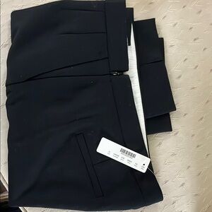 J. Crew Black Dress Pants Sleek Structured Formal